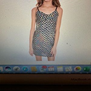 Cheryl Kids Creations, sparkle stripe dress, size 10/12. NWT